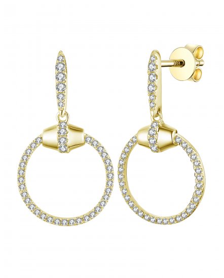 ROUND SHAPE DIAMOND DANGLING (TE1295)